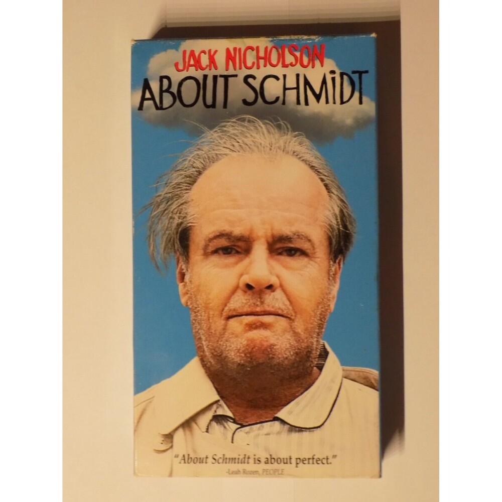 About Schmidt VHS 2003 TESTED PLAYS GREAT Jack Nicholson